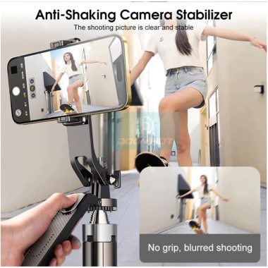 Gậy Selfie 4 chân 1m8 Remote Bluetooth, Gimbal xoay 360, chống rung - Giá 149.000 VNĐ 4