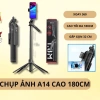 Gậy Selfie 4 Chân A14 HD DESIGN – Remote Điều Khiển, Độ Dài 30‑180cm, Chính Hãng, Giá 60.000₫ 2