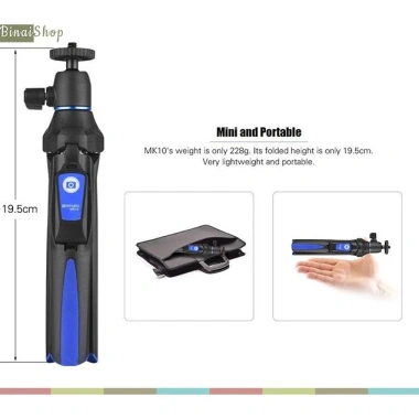 Gậy selfie Benro MK10 tích hợp tripod, Bluetooth 3.0 – Giá chỉ 425.000 VND