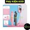 Gậy selfie Bluetooth 110cm - Đèn LED, Điều khiển, Sạc Pin, Giá chỉ 105.000 VND
