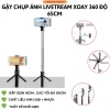 Gậy selfie bluetooth 3 chân đa năng 70cm gấp gọn - Tripod tiện lợi giảm 20%