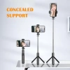Gậy selfie bluetooth 3 chân đa năng 70cm gấp gọn - Tripod tiện lợi giảm 20% 9