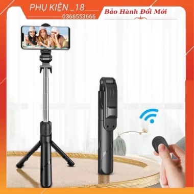 Gậy selfie Bluetooth 3 chân đa năng - Giá đỡ điện thoại livestream, giảm còn 150.000đ
