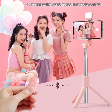 Gậy selfie Bluetooth R1/R1S - Giá đỡ mini đa chức năng, điều khiển từ xa 63.700₫