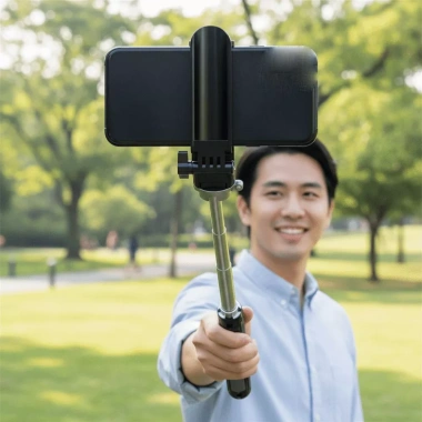 Gậy selfie Bluetooth, tích hợp kính thiên văn, tripod cầm tay - 190.850đ
