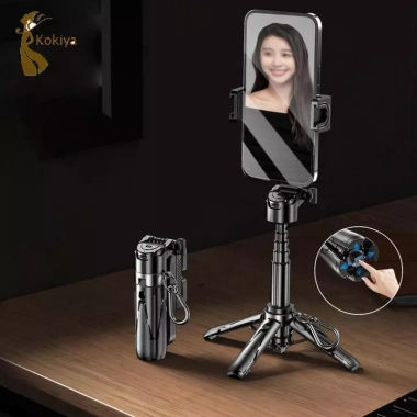 Gậy Selfie Di Động Hợp Kim Nhôm Đa Năng Xoay Được Giá 347.600đ Phù Hợp Du Lịch 2