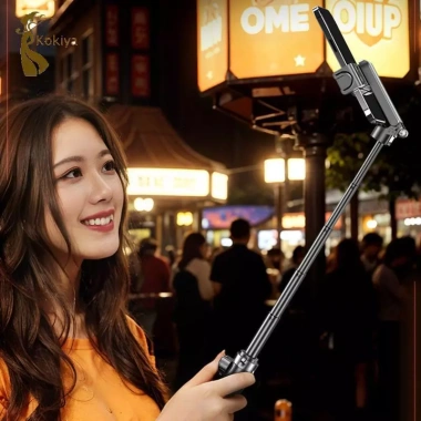 Gậy Selfie Di Động Hợp Kim Nhôm Đa Năng Xoay Được Giá 347.600đ Phù Hợp Du Lịch 6