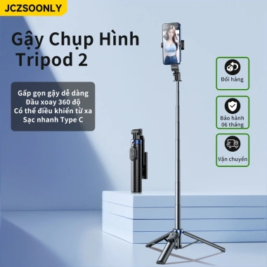 Gậy selfie gấp gọn A08 – Giá đỡ sàn đa năng, chụp ảnh điện thoại tiện dụng, giảm giá 225.000 cho du lịch