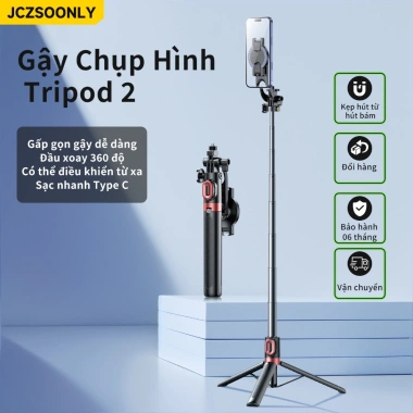 Gậy selfie gấp gọn A08 – Giá đỡ sàn đa năng, chụp ảnh điện thoại tiện dụng, giảm giá 225.000 cho du lịch