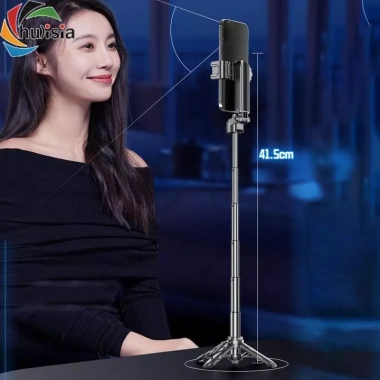 Gậy Selfie Hợp Kim Nhôm Sạc Lại - Giá Đỡ Điện Thoại Mở Rộng, Ghi Video Du Lịch Vlog, Giá 308.000₫ 3