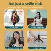 Gậy selfie LED trợ sáng, Bluetooth điều khiển từ xa, chụp hình tự sướng - 39.000₫ 3