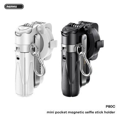 Gậy Selfie Mini 360 Remax P80/P80C tích hợp giá đỡ để bàn - Giá chỉ 367.800đ