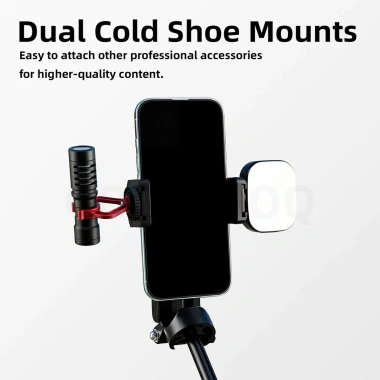 Gậy selfie mini GOOJODOQ góc điều chỉnh, Bluetooth điều khiển từ xa, độ dài 130-410mm, siêu chắc, chỉ 229.000₫ 3