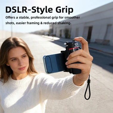 Gậy selfie mini GOOJODOQ góc điều chỉnh, Bluetooth điều khiển từ xa, độ dài 130-410mm, siêu chắc, chỉ 229.000₫ 4