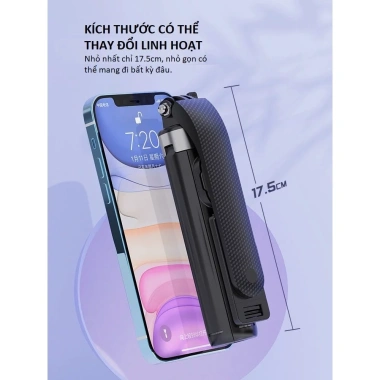Gậy Selfie Mini P06 104cm Đèn LED Remote 4 Chân Đỡ Nhỏ Gọn Chắc Chắn 161.720₫