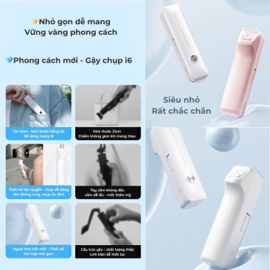 Gậy Selfie Mini T2 Bluetooth 3in1 - Đèn Trợ Sáng, Gập Nhỏ Gọn, Giá chỉ 99.000₫ 3
