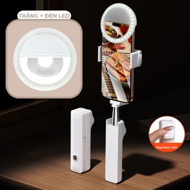 Gậy Selfie Mini T2 Bluetooth 3in1 - Đèn Trợ Sáng, Gập Nhỏ Gọn, Giá chỉ 99.000₫ 9