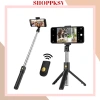 Gậy selfie Q07 3 chân giá đỡ kèm remote Bluetooth - Giá chỉ 51.999 VND