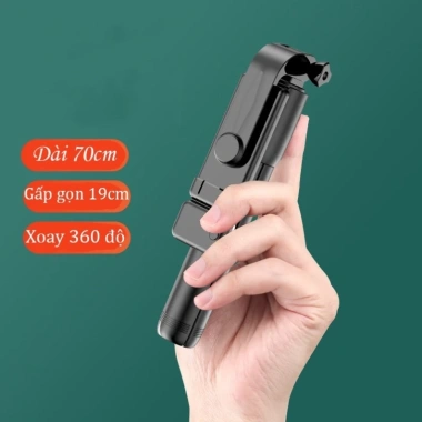 Gậy Selfie R2 Đèn Flash Remote Tripod 3 Chân Xếp Gọn, Giá 58.000 VND 2