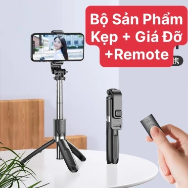 Gậy Selfie Remote và Tripod 3 Chân, Đèn LED Trợ Sáng - Giá 55k Giảm Đặc Biệt 3 Gậy Selfie Remote và Tripod 3 Chân, Đèn LED Trợ Sáng - Giá 55k Giảm Đặc Biệt 3