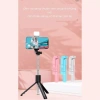 Gậy selfie rút gọn Bluetooth tích hợp nút bấm, đèn trợ sáng - Giảm giá 38.000 VND 2