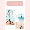 Gậy selfie rút gọn Bluetooth tích hợp nút bấm, đèn trợ sáng - Giảm giá 38.000 VND 6