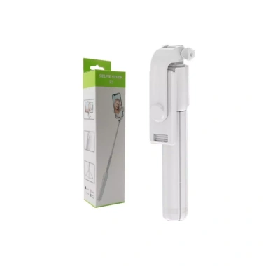 Gậy selfie rút gọn Bluetooth tích hợp nút bấm, đèn trợ sáng - Giảm giá 38.000 VND 10