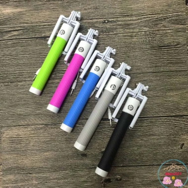 Gậy Selfie Thân Mập Nút Bấm, Jack 3.5mm, Nhỏ Gọn Chắc Chắn, Du Lịch - Giá 49k 2
