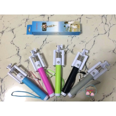Gậy Selfie Thân Mập Nút Bấm, Jack 3.5mm, Nhỏ Gọn Chắc Chắn, Du Lịch - Giá 49k 4
