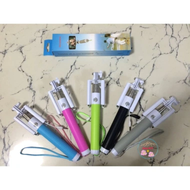 Gậy Selfie Thân Mập Nút Bấm, Jack 3.5mm, Nhỏ Gọn Chắc Chắn, Du Lịch - Giá 49k 6