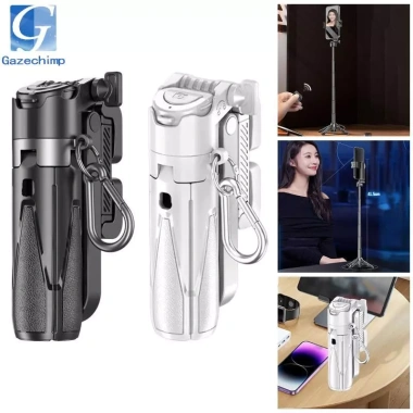 Gậy Selfie Thu Vào Túi Hợp Kim Nhôm, Sạc Lại, Giá Đỡ Điện Thoại Du Lịch - 308k 9