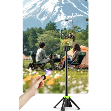 Gậy selfie tripod mini YF01 3 trong 1 Bluetooth, xoay 360°, chụp ảnh video - 130.000đ