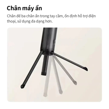 Gậy selfie Tripod Xiaomi Mini - Bluetooth, Điều khiển từ xa, Livestream, 429k 6