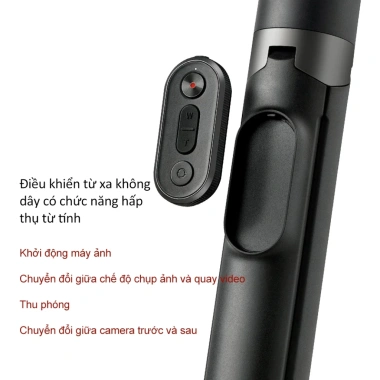 Gậy Selfie Tripod Xiaomi Zoom Stand 1.6m Bluetooth Remote Livestream - 688.000 VND 3
