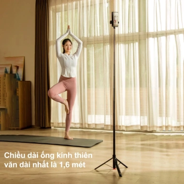 Gậy Selfie Tripod Xiaomi Zoom Stand 1.6m Bluetooth Remote Livestream - 688.000 VND 5