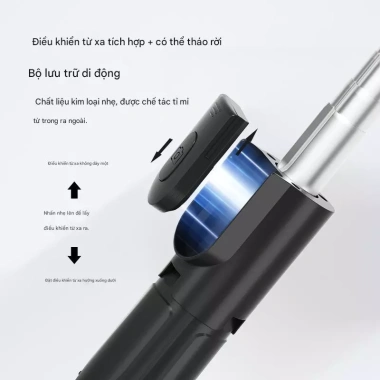 Gậy Selfie Từ Tính Đa Chức Năng Bluetooth - Vlog và Phát Sóng Trực Tiếp, Giảm Giá 16% 9 Gậy Selfie Từ Tính Đa Chức Năng Bluetooth - Vlog và Phát Sóng Trực Tiếp, Giảm Giá 16% 9