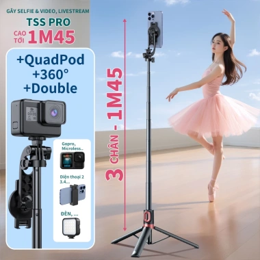 Gậy selfie từ tính GL25 chân máy nam châm chắc chắn cho iPhone - Giá 330.000₫