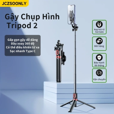 Gậy selfie từ tính GL25 chân máy nam châm chắc chắn cho iPhone - Giá 330.000₫