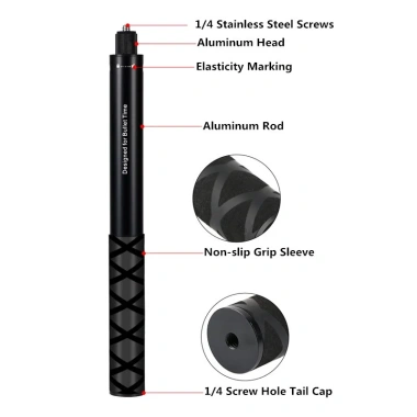 Gậy Selfie Vô Hình 1.2-3M cho Insta360 X5 X4 X3 X2 & DJI – Bullet Time, Độ Dài Linh Hoạt 3 Gậy Selfie Vô Hình 1.2-3M cho Insta360 X5 X4 X3 X2 & DJI – Bullet Time, Độ Dài Linh Hoạt 3