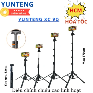 Gậy Selfie Yunteng XC-90 Cầm Tay và Chân Tripod Remote Bluetooth - Giá 319.000₫ 3