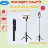 Gậy selfie Z165S 1M7 có đèn 3 chân, điều khiển từ xa, chụp ảnh, livestream, vlog, giá 125.000₫