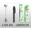 Gậy selfie Z165S 1M7 có đèn 3 chân, điều khiển từ xa, chụp ảnh, livestream, vlog, giá 125.000₫ 4
