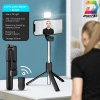Gậy Tripod 3 Chân R1S Selfie Stick Bluetooth Đèn Trợ Sáng - Giá 135k Giảm Giá 7