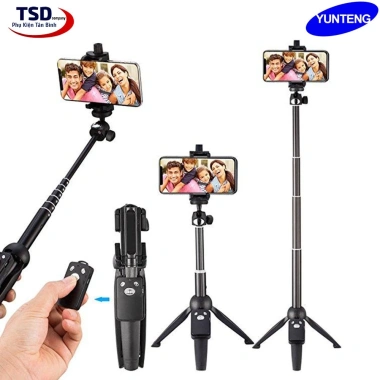 Gây Tripod 3 Chân Yunteng YT-9.928 Chính Hãng - Ổn Định Cao, Giá Giảm 215.000 VND