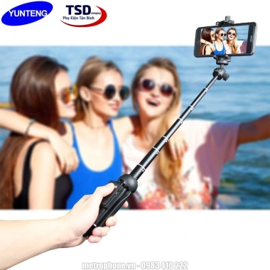 Gây Tripod 3 Chân Yunteng YT-9.928 Chính Hãng - Ổn Định Cao, Giá Giảm 215.000 VND