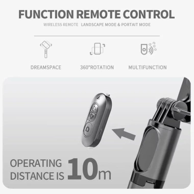Gậy Tự Chụp Bluetooth P15 Mini 3 trong 1, 4 chân, xoay 360, điều khiển từ xa - 109k 4 Gậy Tự Chụp Bluetooth P15 Mini 3 trong 1, 4 chân, xoay 360, điều khiển từ xa - 109k 4