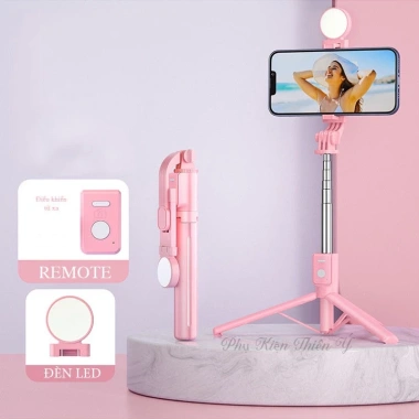 Gậy tự sướng 3 chân tích hợp đèn LED, remote điều khiển - Quay phim & livestream 71.999₫ 9 Gậy tự sướng 3 chân tích hợp đèn LED, remote điều khiển - Quay phim & livestream 71.999₫ 9