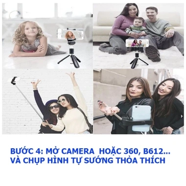 Gậy tự sướng Bluetooth Tripod L01 - Chụp ảnh, quay video chất nét, giá 123.000đ giảm mạnh 5