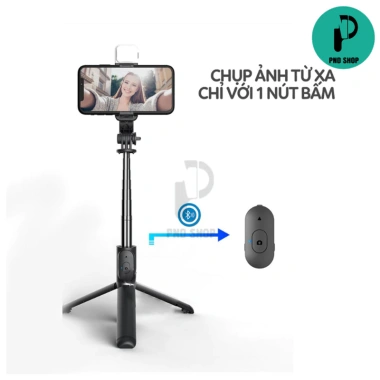 Gậy tự sướng F210S - Chống rung, ổn định, quay phim, livestream, Bluetooth PND - 30.000₫ 4