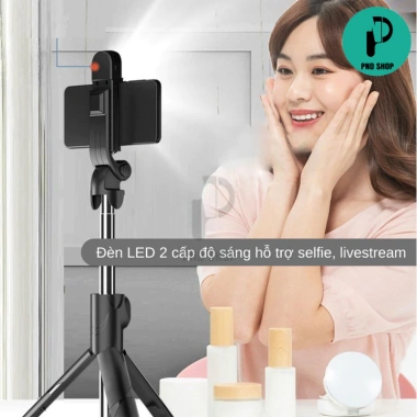 Gậy tự sướng F210S - Chống rung, ổn định, quay phim, livestream, Bluetooth PND - 30.000₫ 5